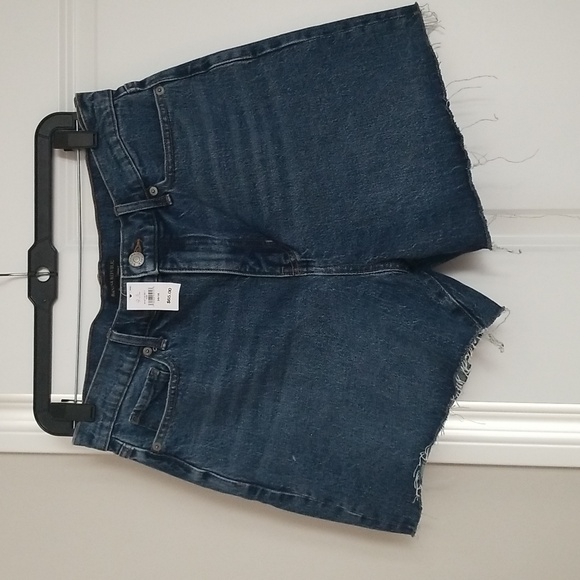 Banana Republic factory girlfriend denim shorts size 10/30 - Picture 2 of 11